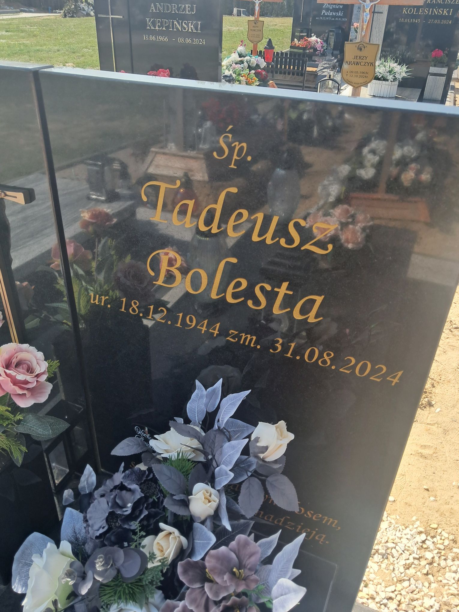 Tadeusz Bolesta 1944 Mrągowo - Grobonet - Wyszukiwarka osób pochowanych