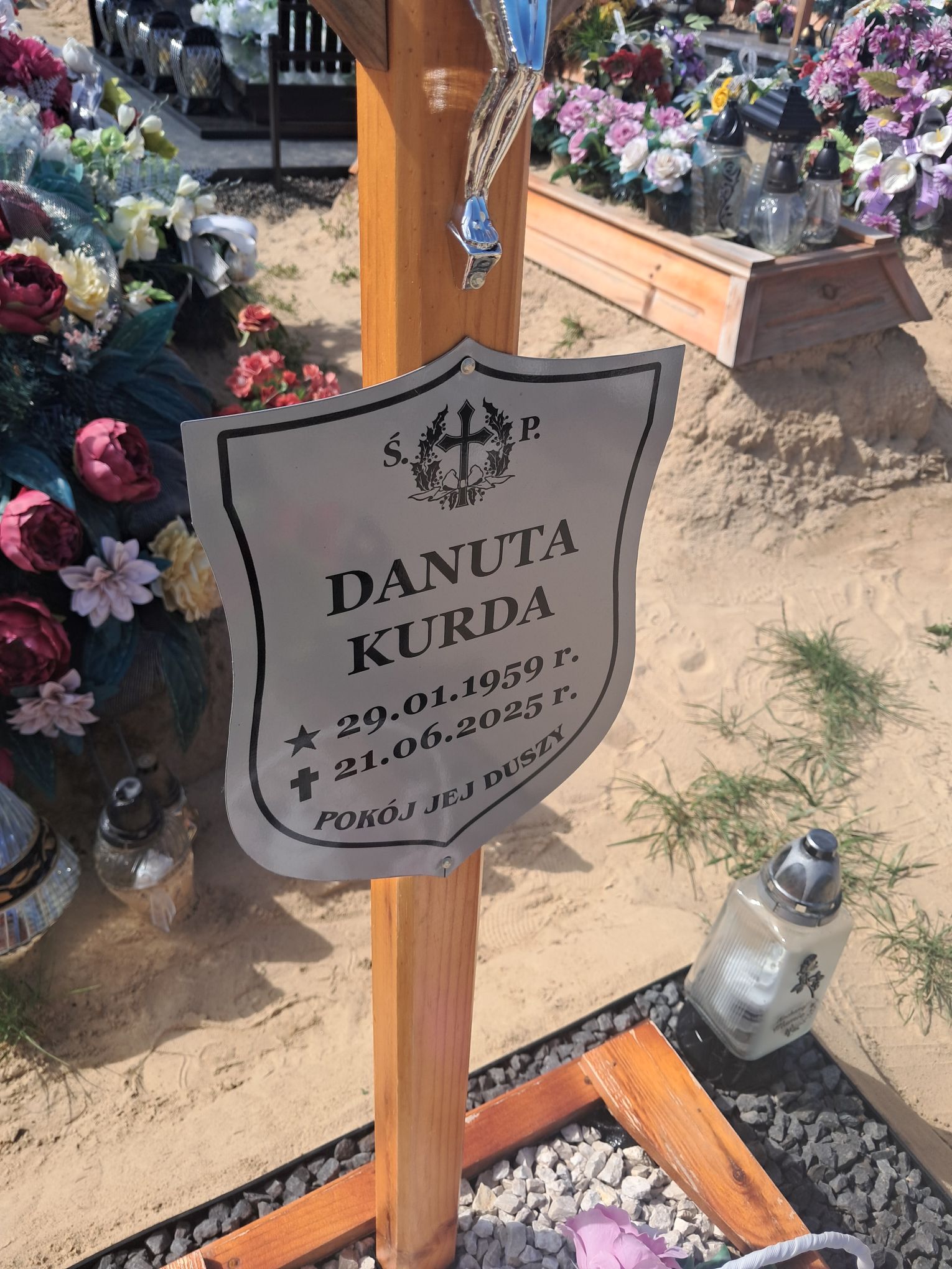 Danuta Kurda 1959 Mrągowo - Grobonet - Wyszukiwarka osób pochowanych