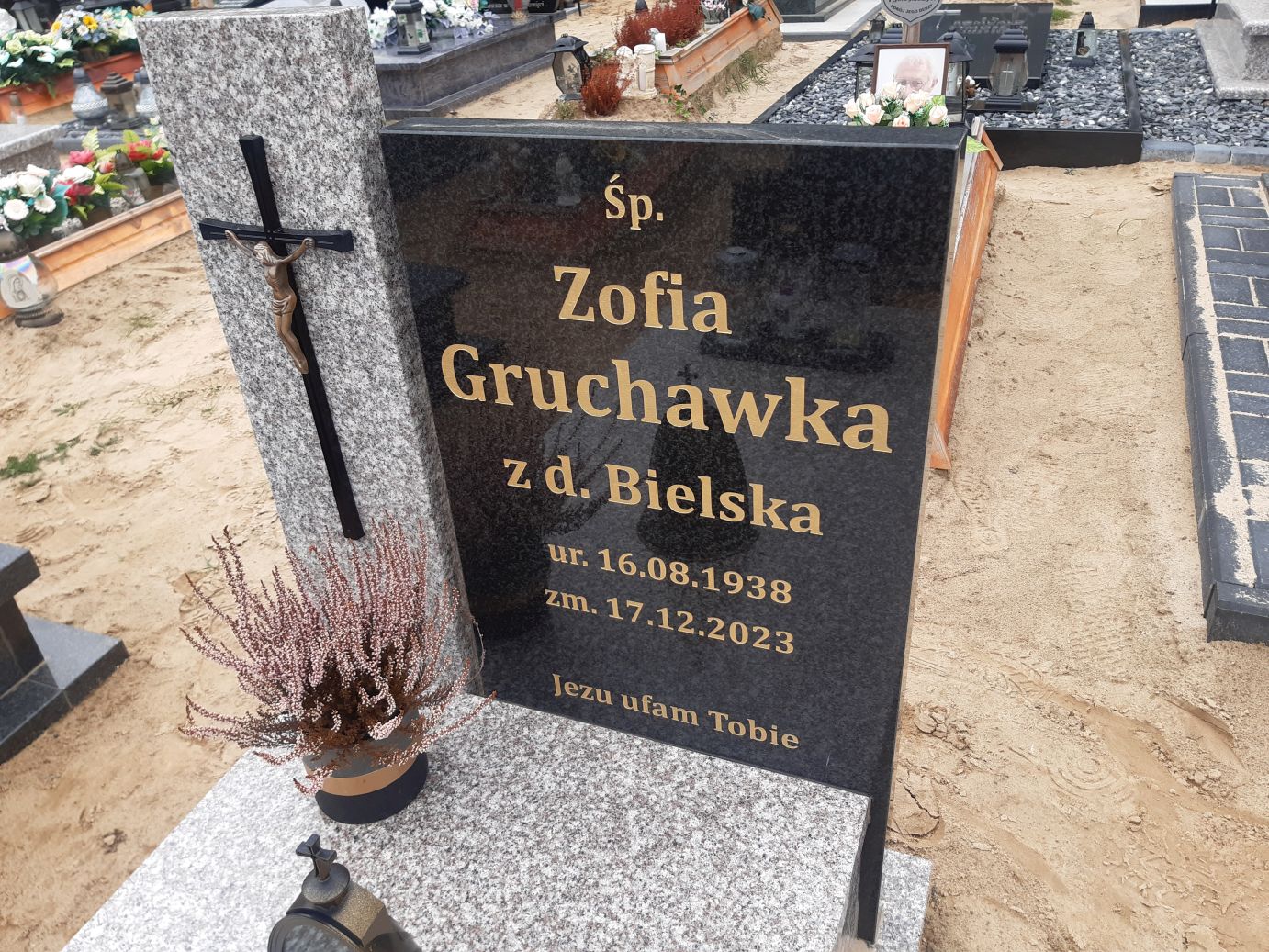 Zofia Gruchawka 1938 Mrągowo - Grobonet - Wyszukiwarka osób pochowanych