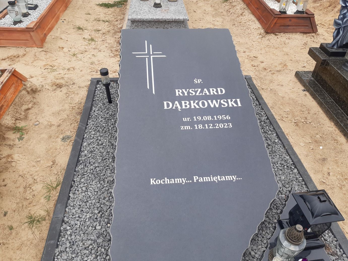 Ryszard Dąbkowski 1956 Mrągowo - Grobonet - Wyszukiwarka osób pochowanych