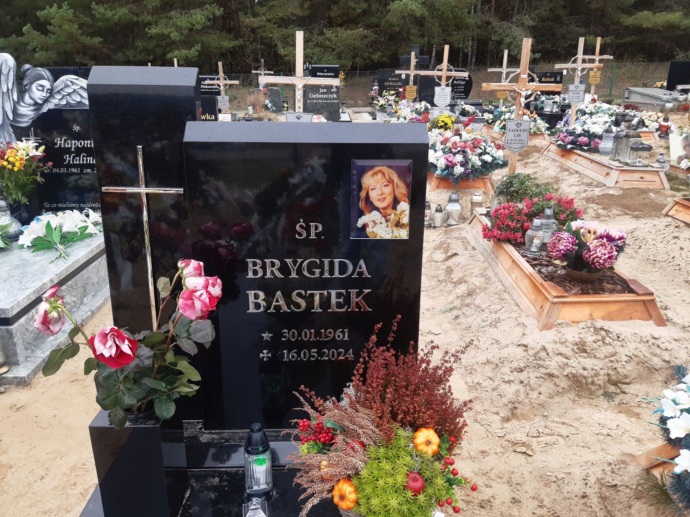 Brygida Bastek 1961 Mrągowo - Grobonet - Wyszukiwarka osób pochowanych