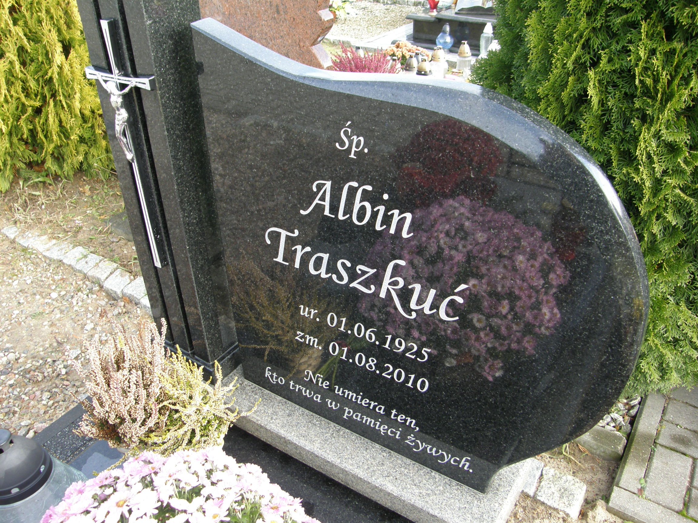 Albin Traszkuć 1925 Mrągowo - Grobonet - Wyszukiwarka osób pochowanych