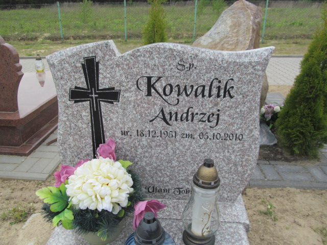 Andrzej Kowalik 1951 Mrągowo - Grobonet - Wyszukiwarka osób pochowanych