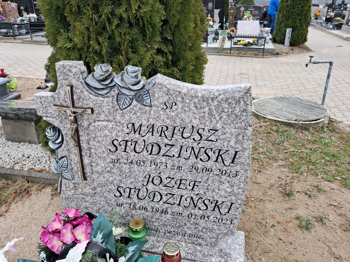 Mariusz Studziński 1973 Mrągowo - Grobonet - Wyszukiwarka osób pochowanych