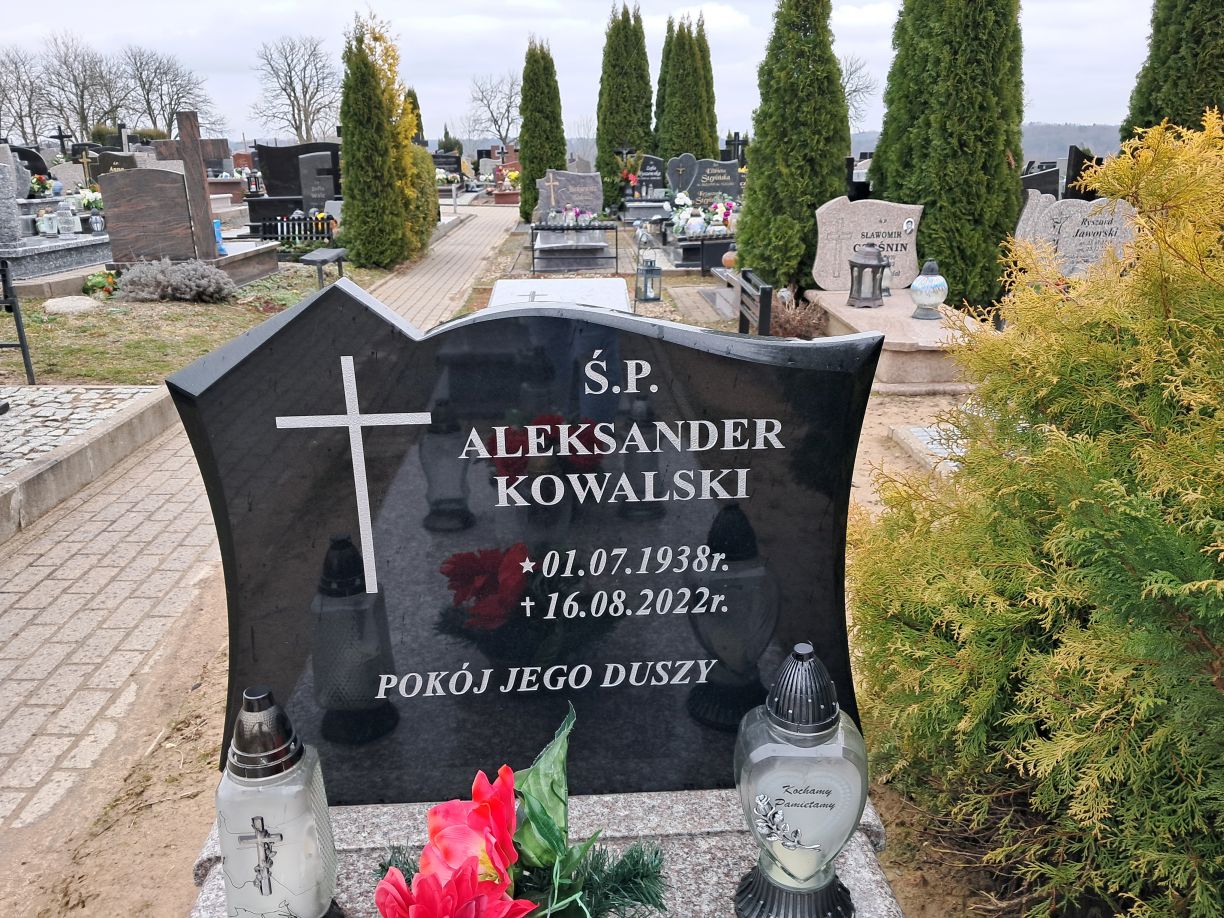 Aleksander Kowalski 1938 Mrągowo - Grobonet - Wyszukiwarka osób pochowanych