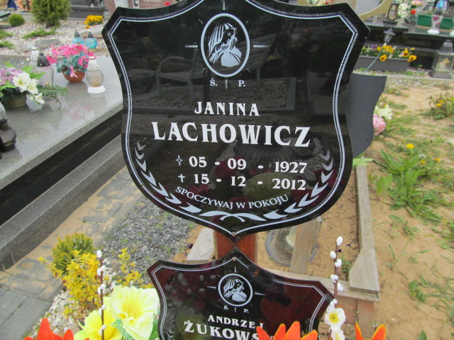 Janina Lachowicz 1927 Mrągowo - Grobonet - Wyszukiwarka osób pochowanych