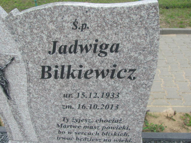 Jadwiga Bilkiewicz 1933 Mrągowo - Grobonet - Wyszukiwarka osób pochowanych