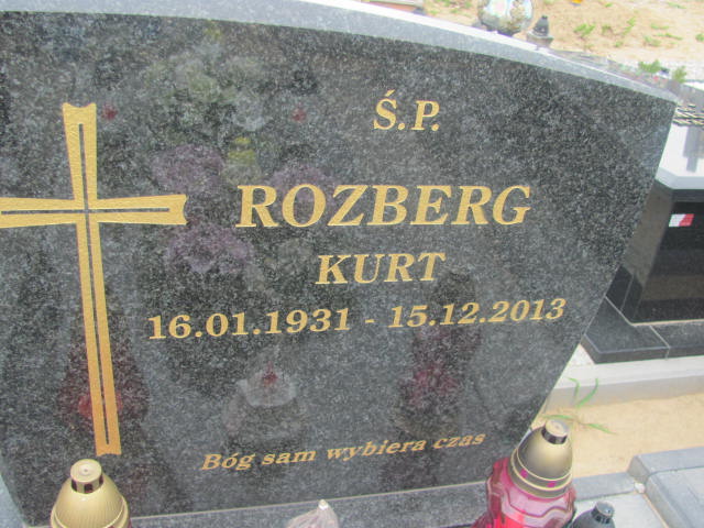 Kurt Rozberg 1931 Mrągowo - Grobonet - Wyszukiwarka osób pochowanych