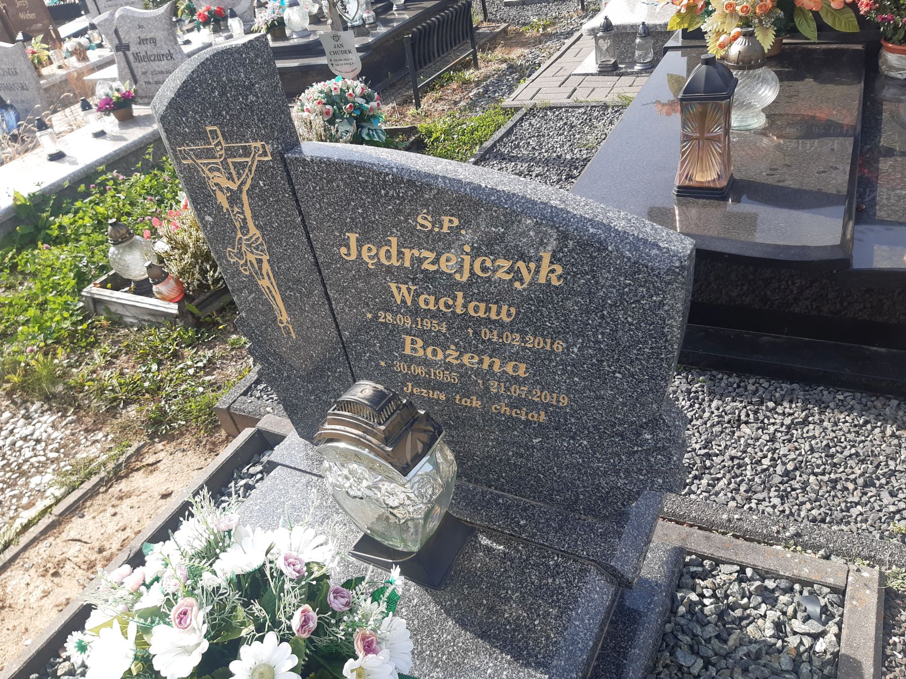 Bożena Jędrzejczyk 1955 Mrągowo - Grobonet - Wyszukiwarka osób pochowanych