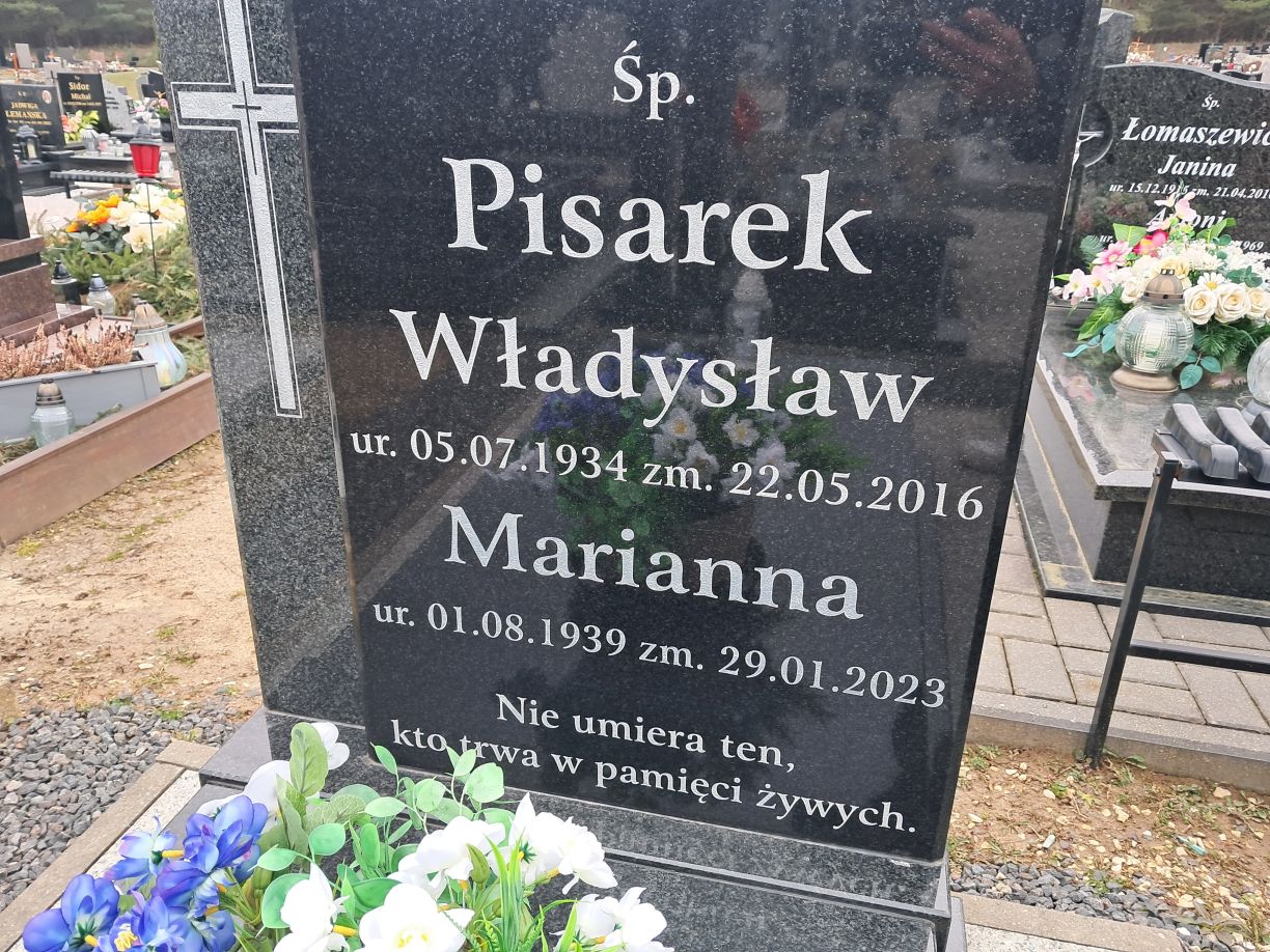 Marianna Pisarek 1939 Mrągowo - Grobonet - Wyszukiwarka osób pochowanych