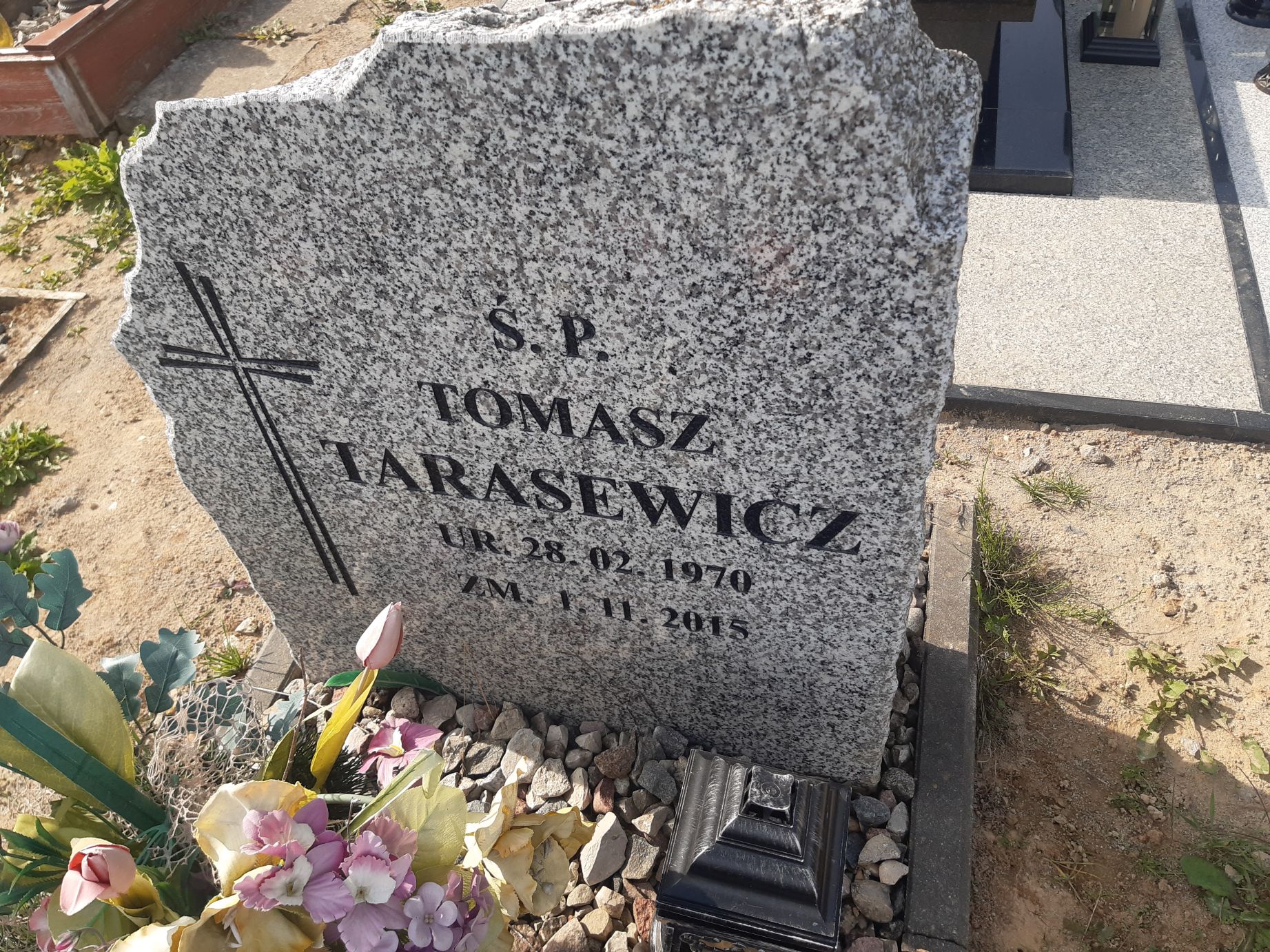 Tomasz Tarasewicz 1979 Mrągowo - Grobonet - Wyszukiwarka osób pochowanych