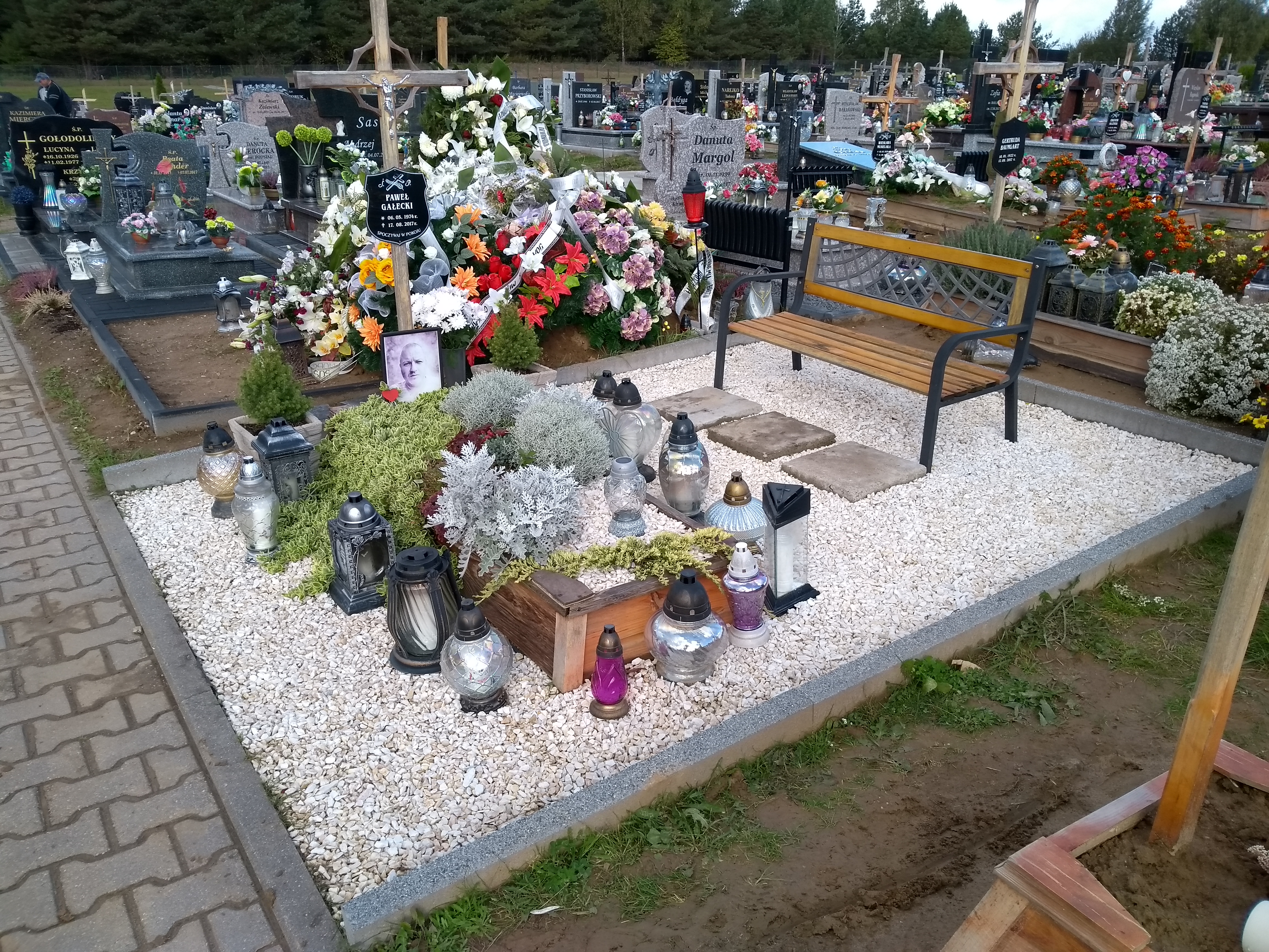 Grób Paweł Gałecki