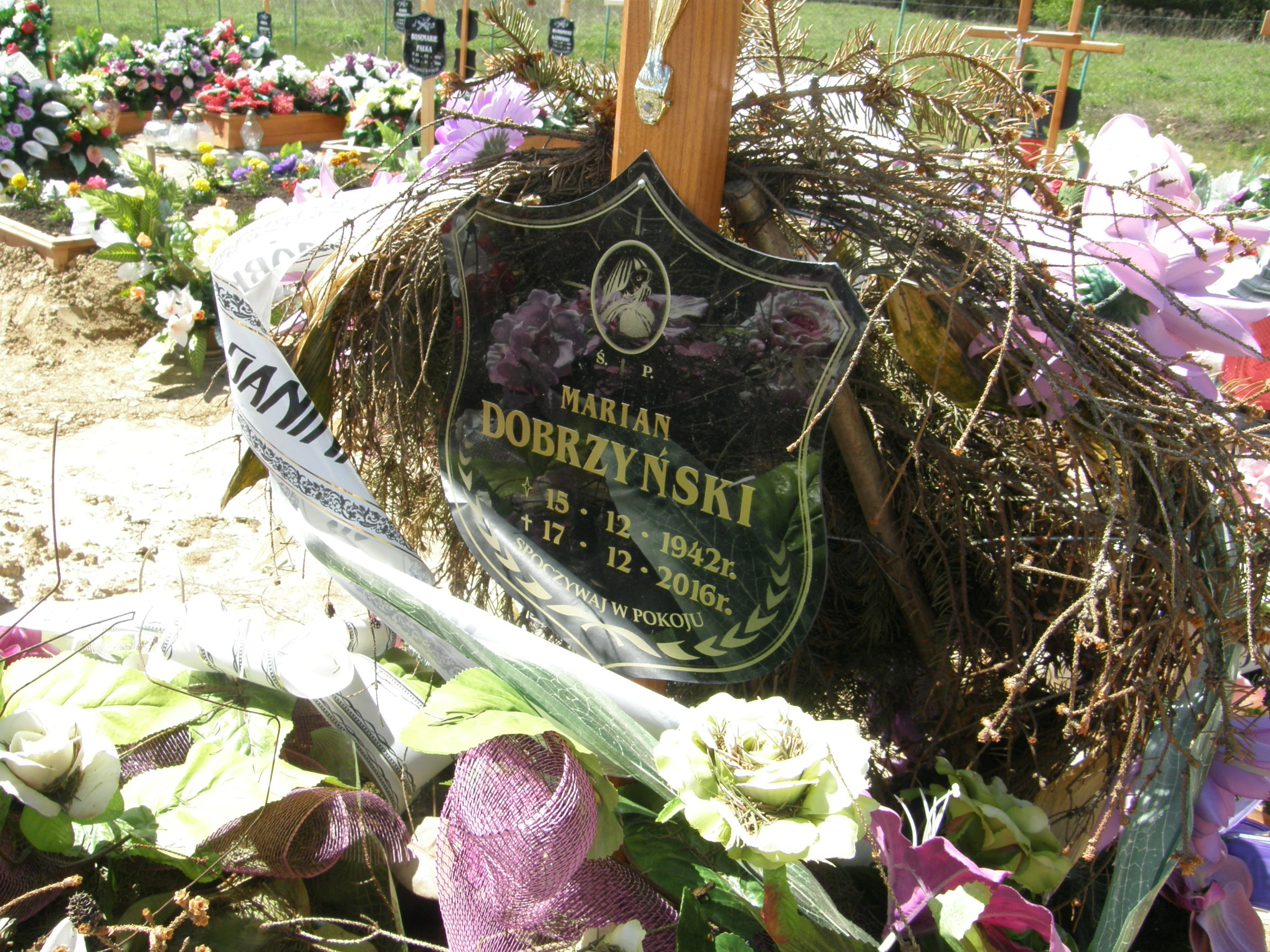 Marian Dobrzyński 1942 Mrągowo - Grobonet - Wyszukiwarka osób pochowanych