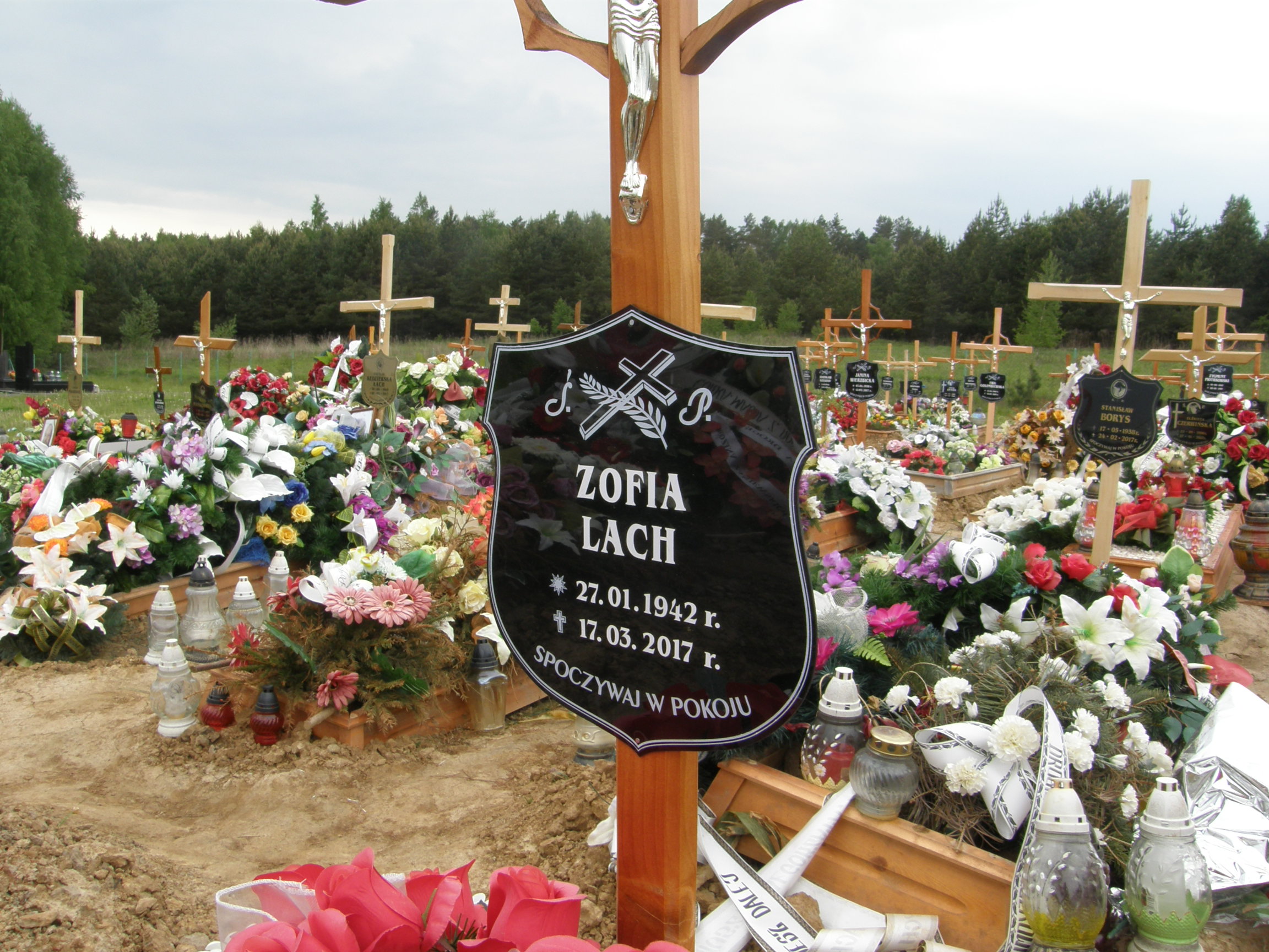 Zofia Lach 1942 Mrągowo - Grobonet - Wyszukiwarka osób pochowanych