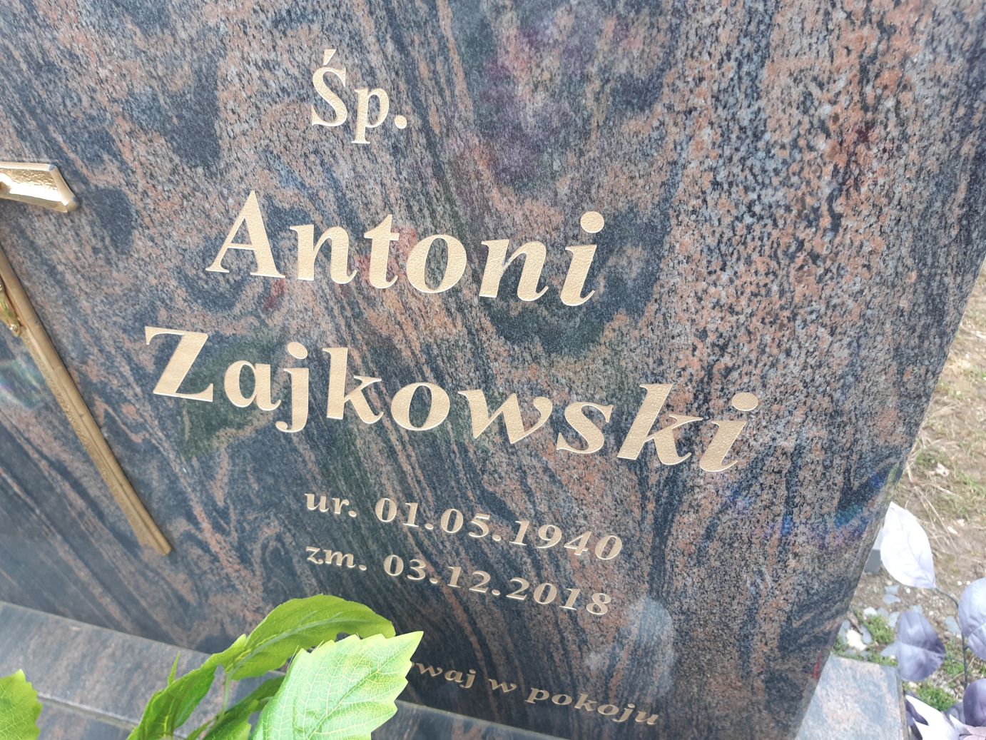 Antoni Zajkowski 1940 Mrągowo - Grobonet - Wyszukiwarka osób pochowanych