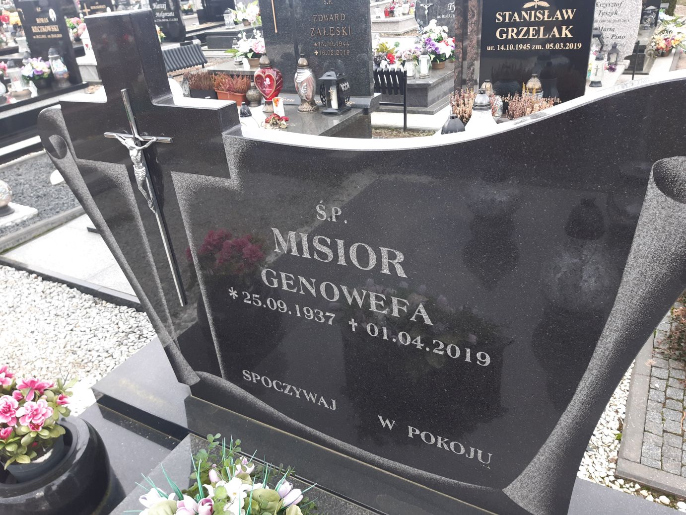 Genowefa Misior 1937 Mrągowo - Grobonet - Wyszukiwarka osób pochowanych