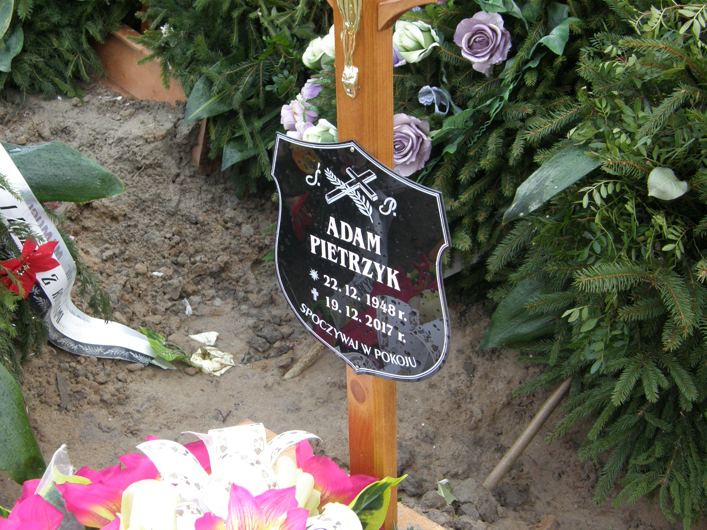Adam Pietrzyk 1948 Mrągowo - Grobonet - Wyszukiwarka osób pochowanych