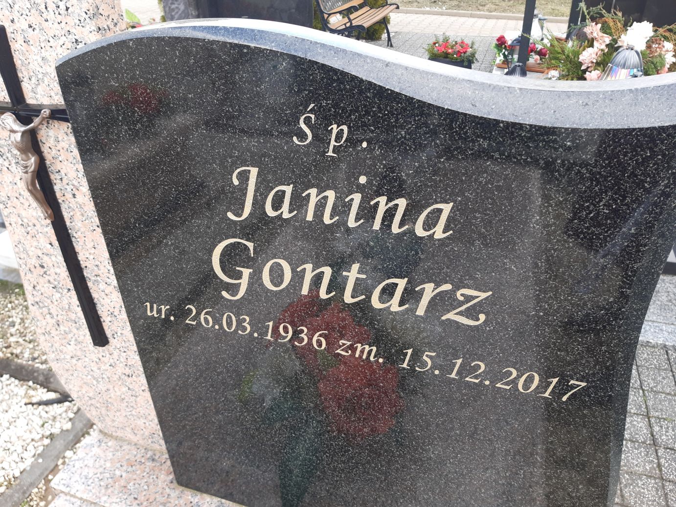 Janina Gontarz 1936 Mrągowo - Grobonet - Wyszukiwarka osób pochowanych