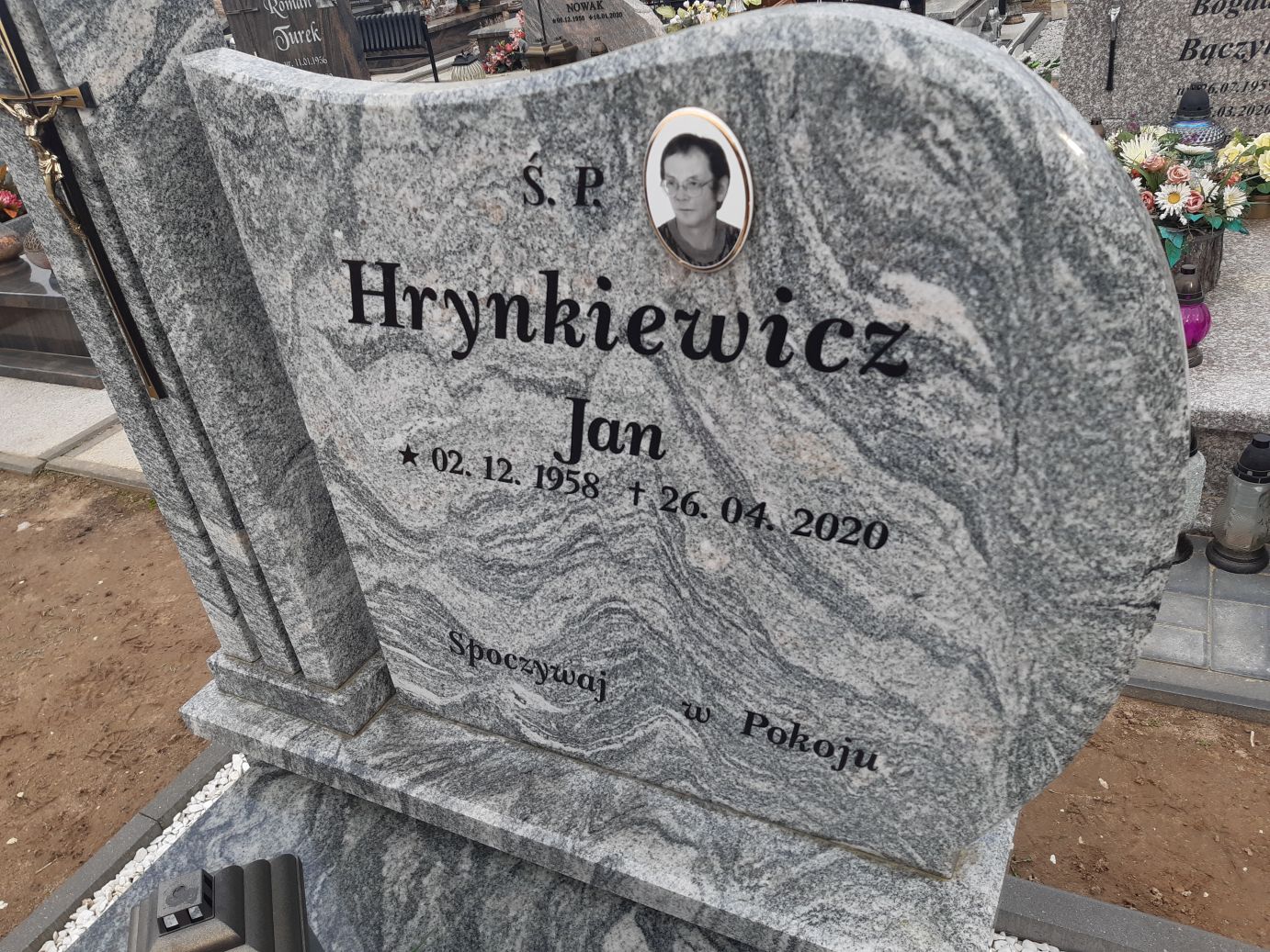 Jan Hrynkiewicz 1958 Mrągowo - Grobonet - Wyszukiwarka osób pochowanych