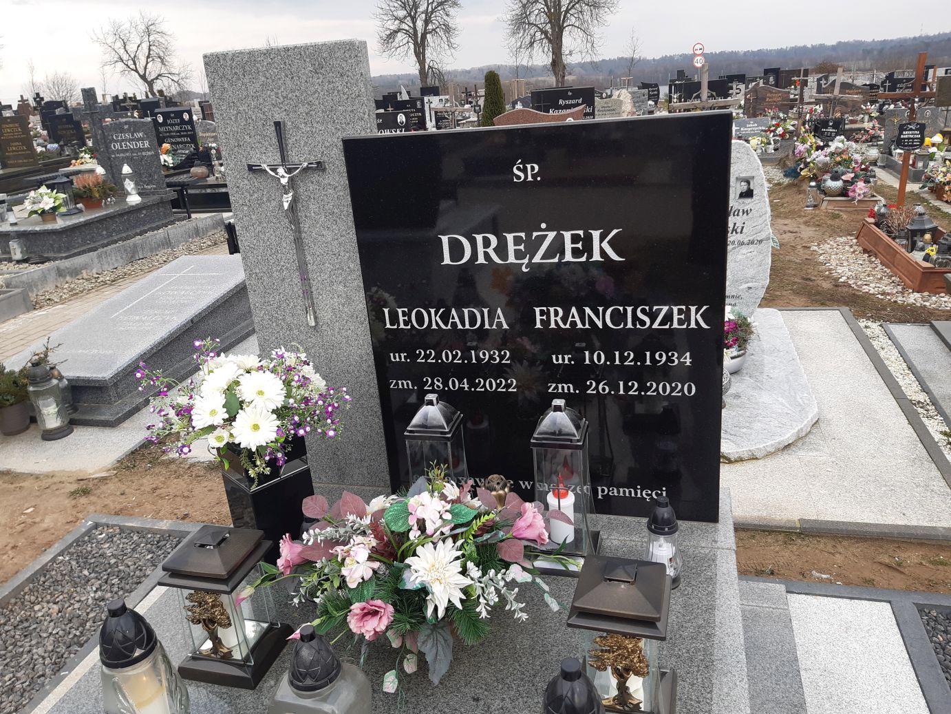 Leokadia Drężek 1932 Mrągowo - Grobonet - Wyszukiwarka osób pochowanych