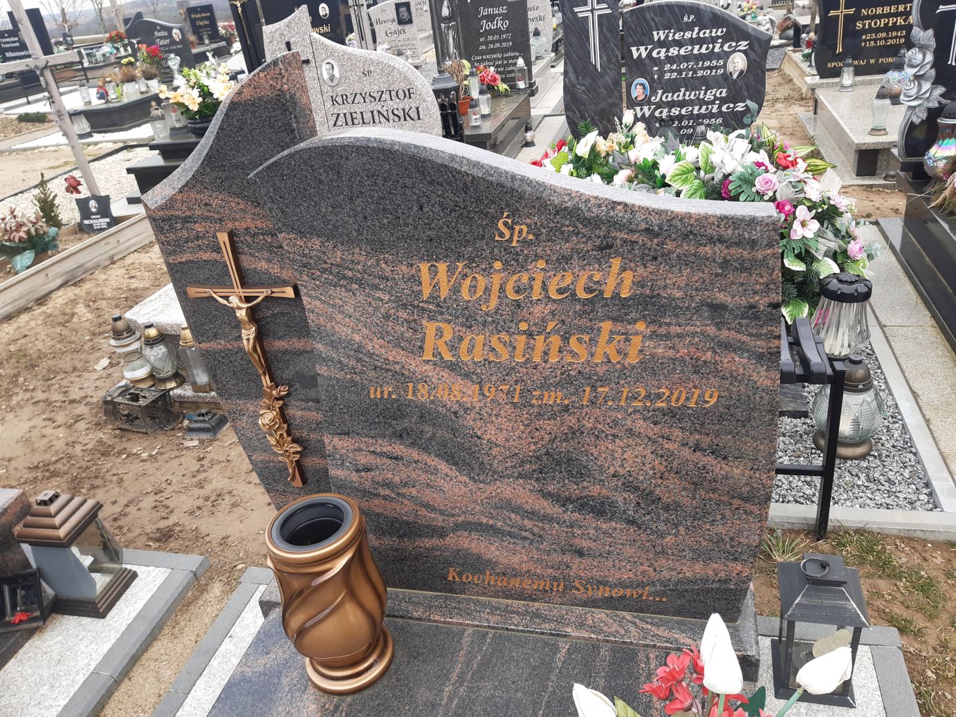 Wojciech Rasiński 1971 Mrągowo - Grobonet - Wyszukiwarka osób pochowanych