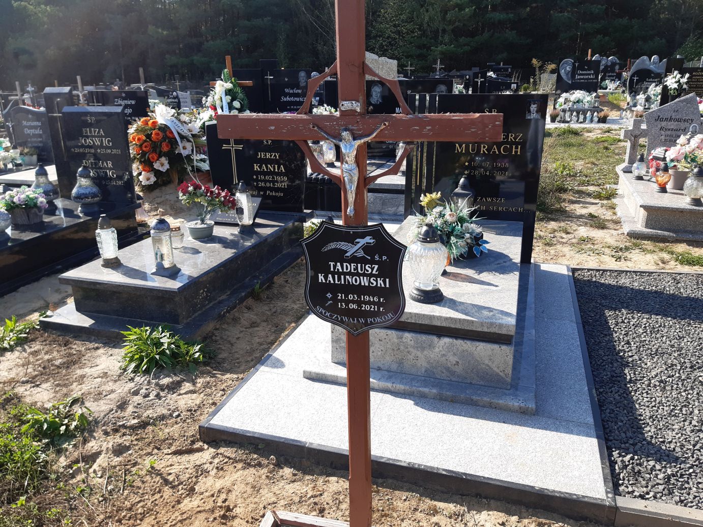 Tadeusz Kalinowski 1946 Mrągowo - Grobonet - Wyszukiwarka osób pochowanych