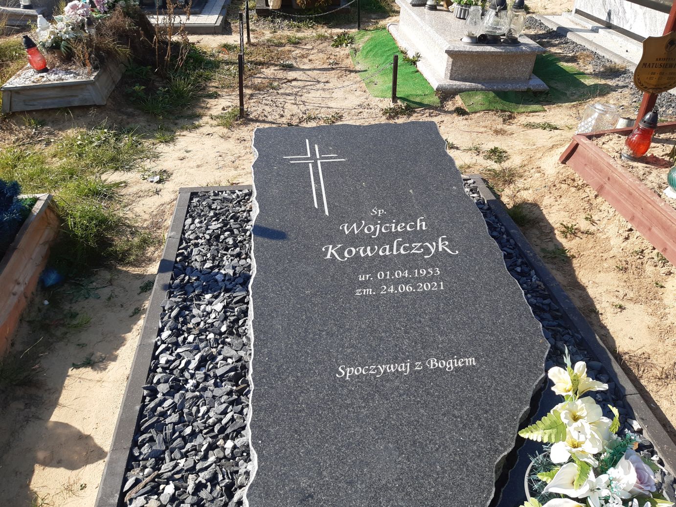 Wojciech Kowalczyk 1953 Mrągowo - Grobonet - Wyszukiwarka osób pochowanych